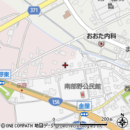 富山県砺波市庄川町金屋8周辺の地図