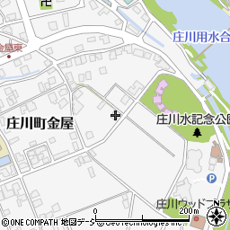 富山県砺波市庄川町金屋1607-4周辺の地図