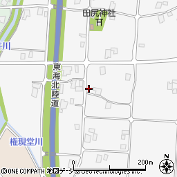 富山県南砺市田尻240周辺の地図