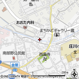 富山県砺波市庄川町金屋17周辺の地図