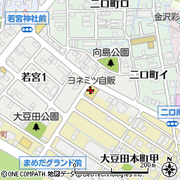 日産ヨネミツ自動車販売株式会社　サービスセンター周辺の地図
