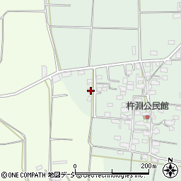 長野県長野市篠ノ井杵淵653周辺の地図
