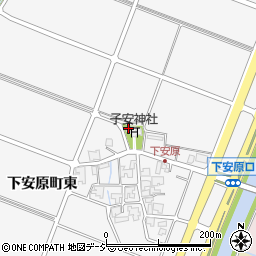 石川県金沢市下安原町東467周辺の地図