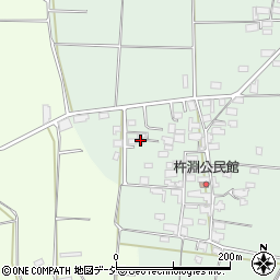 長野県長野市篠ノ井杵淵647-6周辺の地図