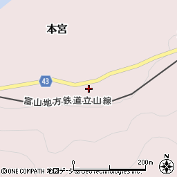 富山県富山市本宮996-2周辺の地図