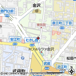 浅野結納店周辺の地図