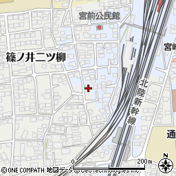 長野県長野市篠ノ井二ツ柳2198周辺の地図