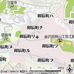 石川県金沢市卯辰町チ31-1周辺の地図