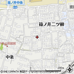 長野県長野市篠ノ井二ツ柳2021周辺の地図