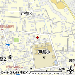 宇都宮戸祭宿舍周辺の地図