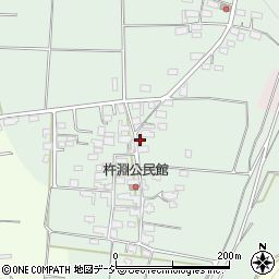 長野県長野市篠ノ井杵淵789周辺の地図