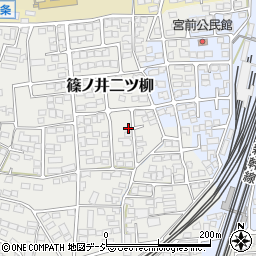 長野県長野市篠ノ井二ツ柳2050周辺の地図
