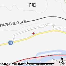 富山県中新川郡立山町千垣304周辺の地図