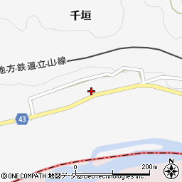 富山県中新川郡立山町千垣302周辺の地図