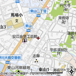 北村表具店周辺の地図