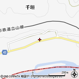 富山県中新川郡立山町千垣298周辺の地図