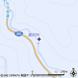 遅沢川周辺の地図