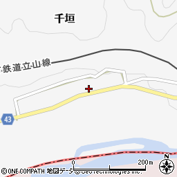 富山県中新川郡立山町千垣297-1周辺の地図