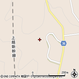 群馬県渋川市小野子3634周辺の地図
