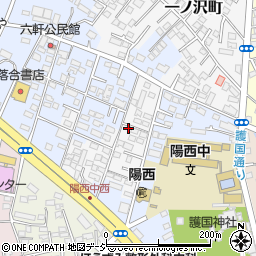 栃木県宇都宮市一ノ沢町285-54周辺の地図