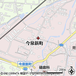 栃木県宇都宮市今泉新町周辺の地図