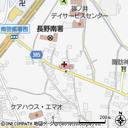 長野県長野市篠ノ井小森560周辺の地図