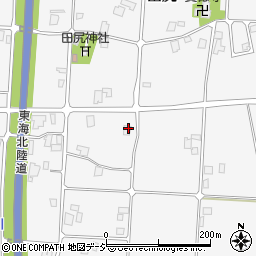 富山県南砺市田尻235周辺の地図