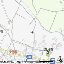 長野県長野市篠ノ井小森7周辺の地図