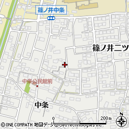 長野県長野市篠ノ井二ツ柳2446周辺の地図