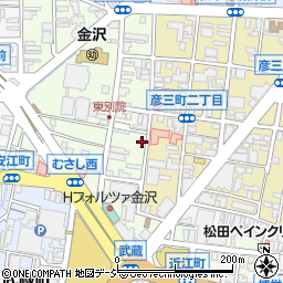 石川県金沢市安江町3-30周辺の地図