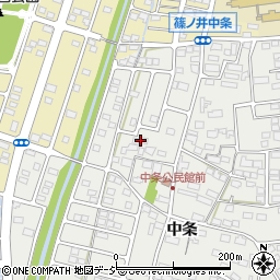 長野県長野市篠ノ井二ツ柳1834周辺の地図