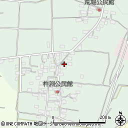 長野県長野市篠ノ井杵淵791周辺の地図
