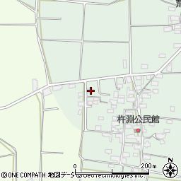長野県長野市篠ノ井杵淵648-1周辺の地図