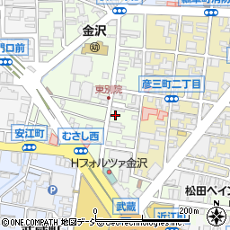 石川県金沢市安江町3-13周辺の地図