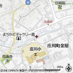 富山県砺波市庄川町金屋2098周辺の地図