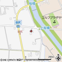 富山県南砺市田尻30周辺の地図