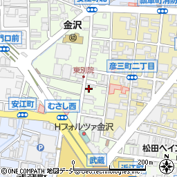 石川県金沢市安江町3-14周辺の地図