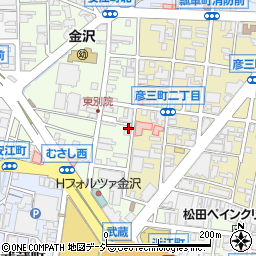 石川県金沢市安江町3-29周辺の地図