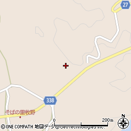 栃木県芳賀郡茂木町牧野107周辺の地図