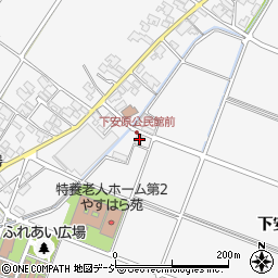 石川県金沢市下安原町東1103周辺の地図