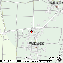 長野県長野市篠ノ井杵淵639周辺の地図