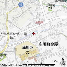 富山県砺波市庄川町金屋2100周辺の地図