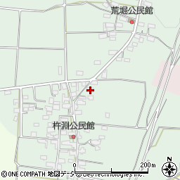 長野県長野市篠ノ井杵淵796周辺の地図