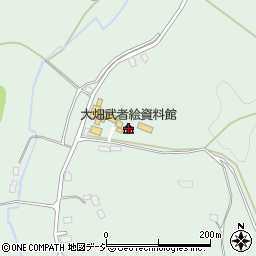 大畑武者絵資料館周辺の地図