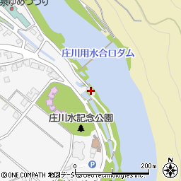 富山県砺波市庄川町金屋921周辺の地図