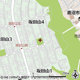 坂田山わいわい児童公園周辺の地図
