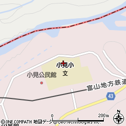 富山市立小見小学校周辺の地図