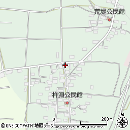 長野県長野市篠ノ井杵淵793周辺の地図