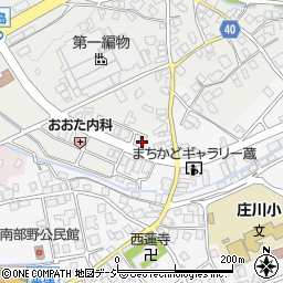 富山県砺波市庄川町金屋20周辺の地図