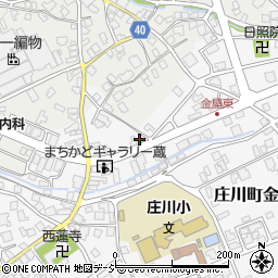 富山県砺波市庄川町金屋2400-1周辺の地図
